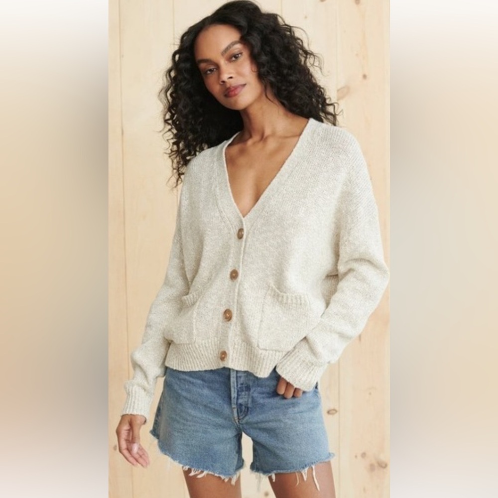 Jenni Kayne Linen Cropped Cocoon